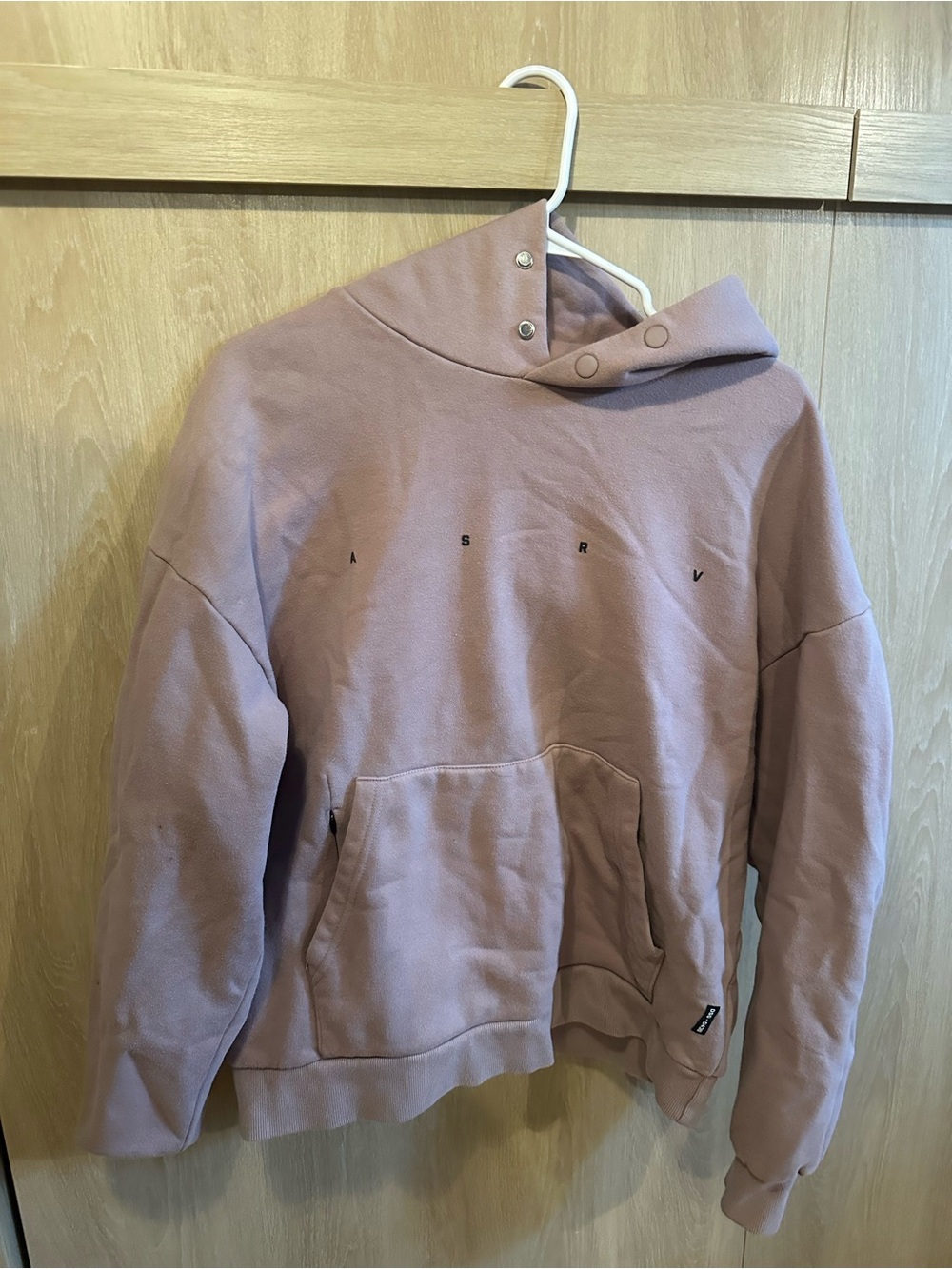 ASRV Mauve Men's Pullover Hoodie